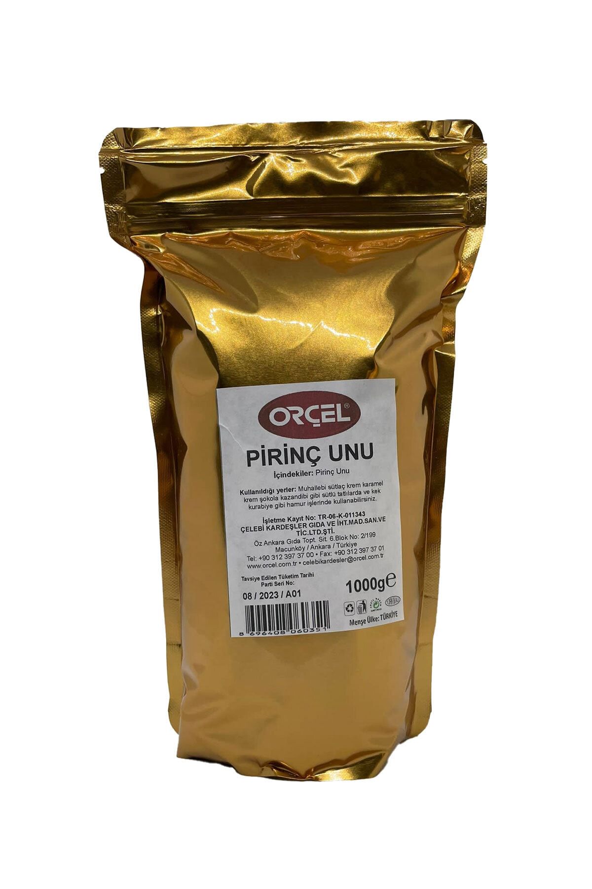 ORÇEL Pirinç Unu 1000gr