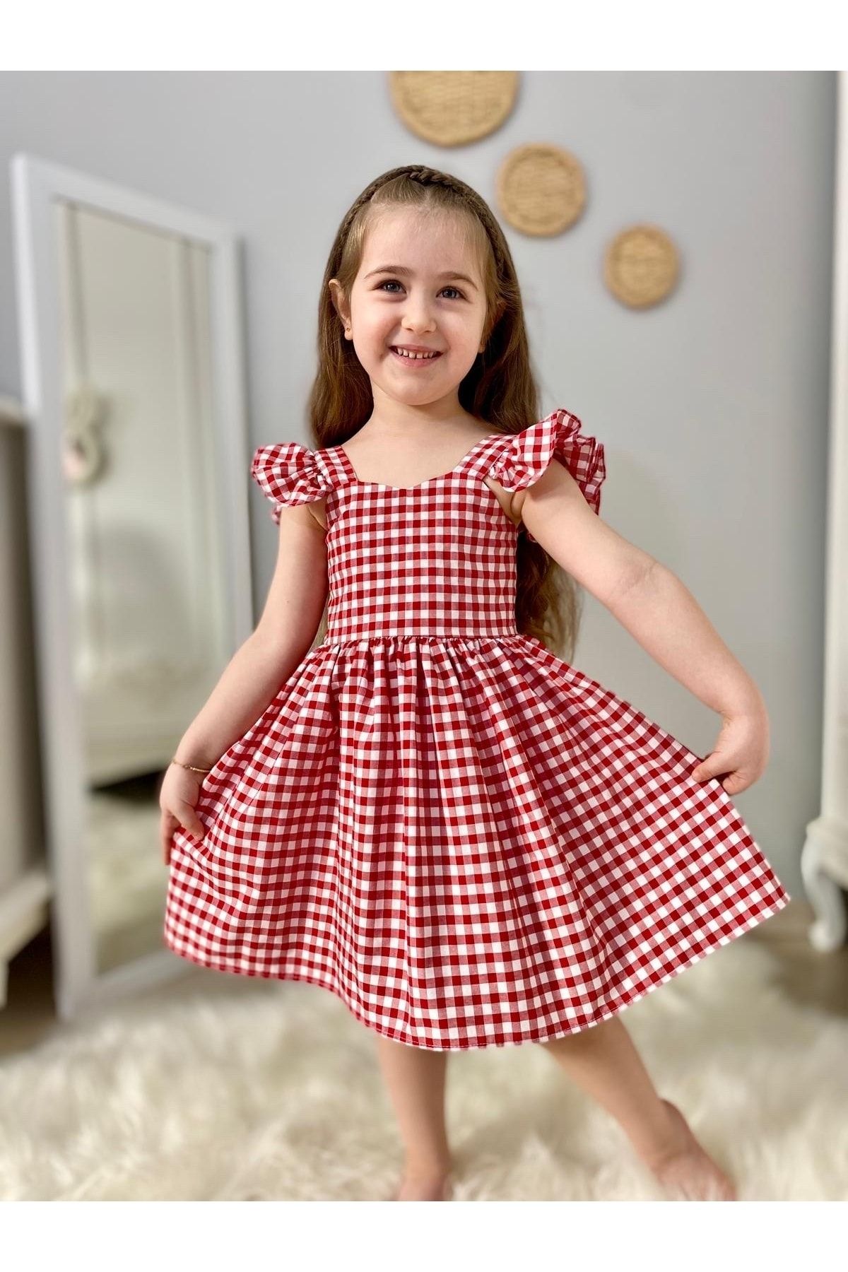 Petite long red on sale dress