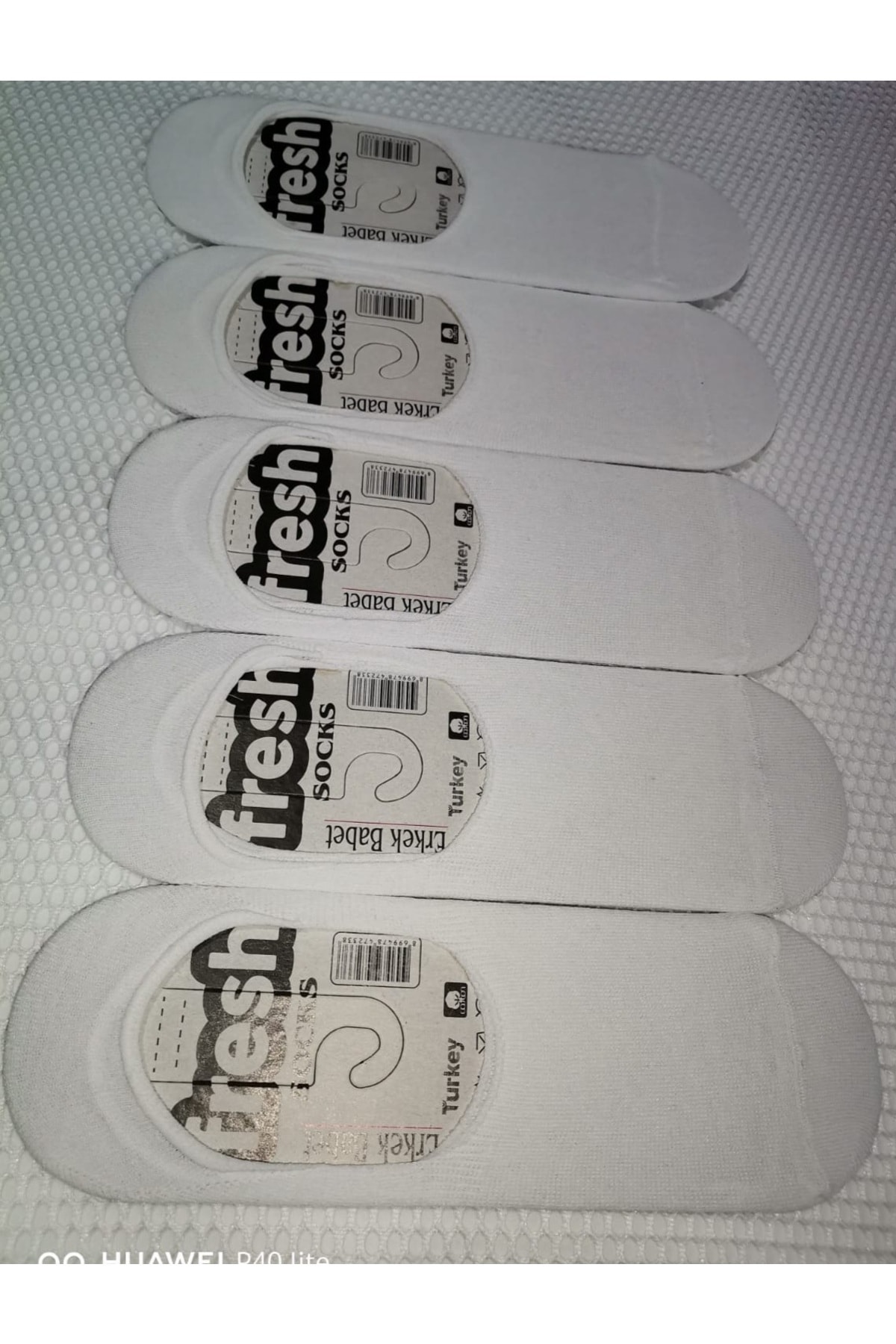 5 Li Erkek Beyaz Babet Çorap — görsel 2 · 3214836515201