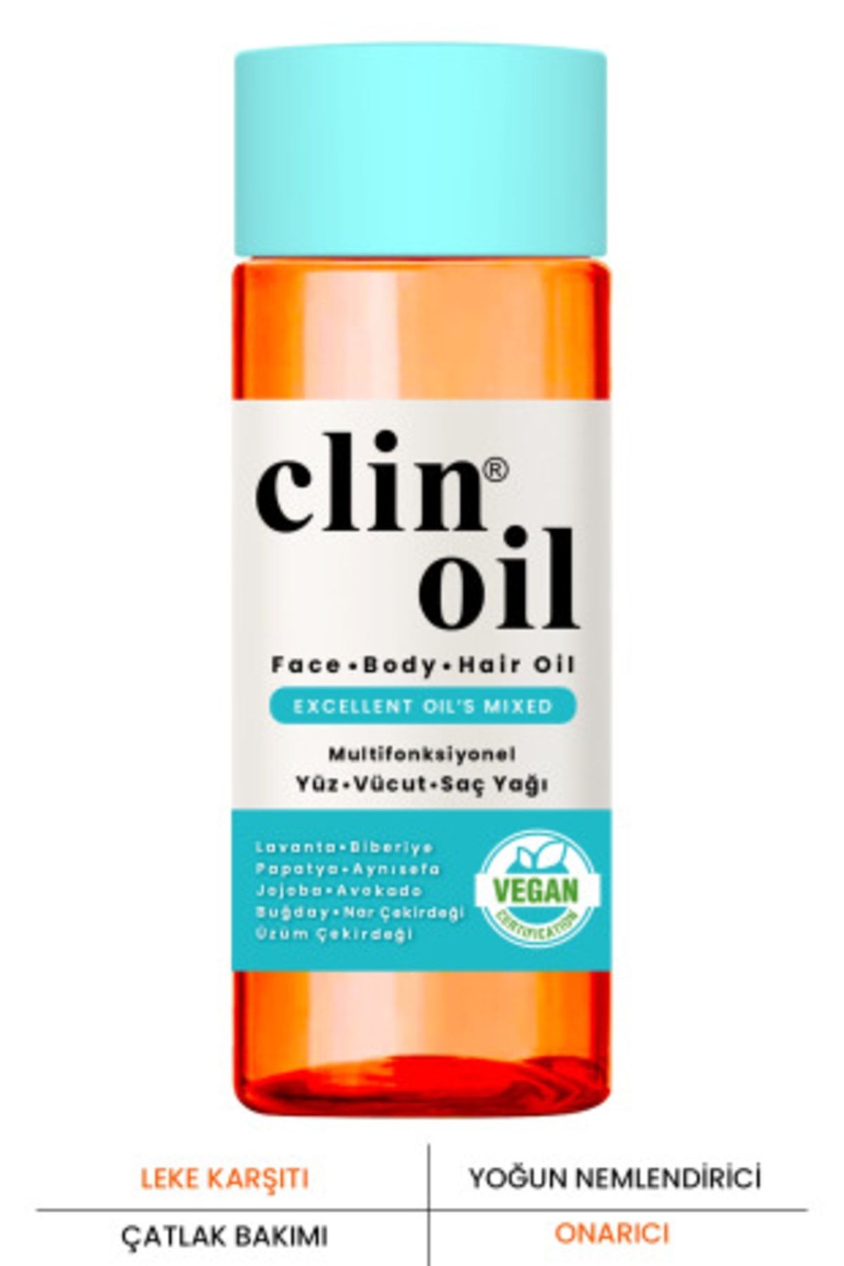 PROCSIN روغن چندکاره Clin Oil مناسب برای صورت مو و بدن 100 میل