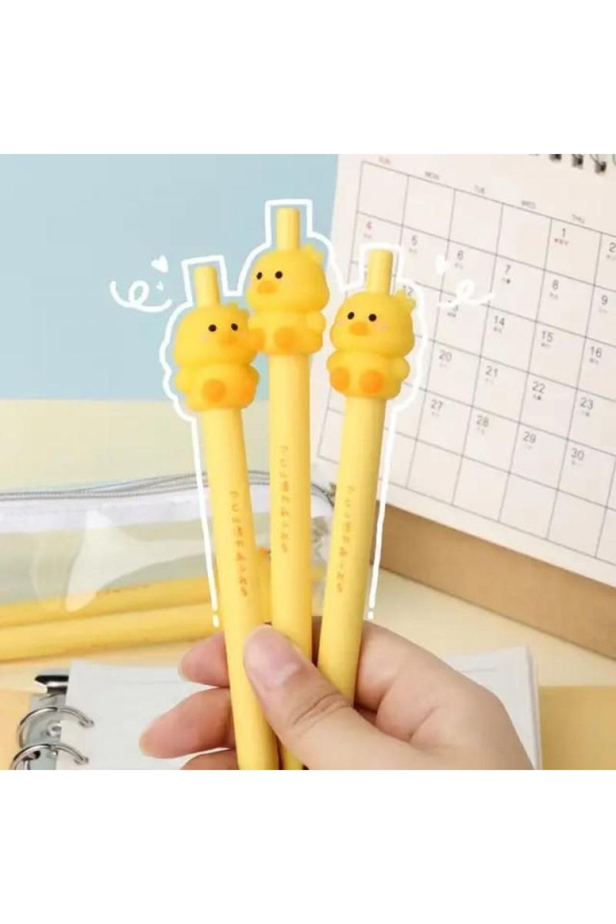 Ручка YEŞİLDESIGN Cute Cute Duck с наконечником 0,7, 1 шт., YD-36548