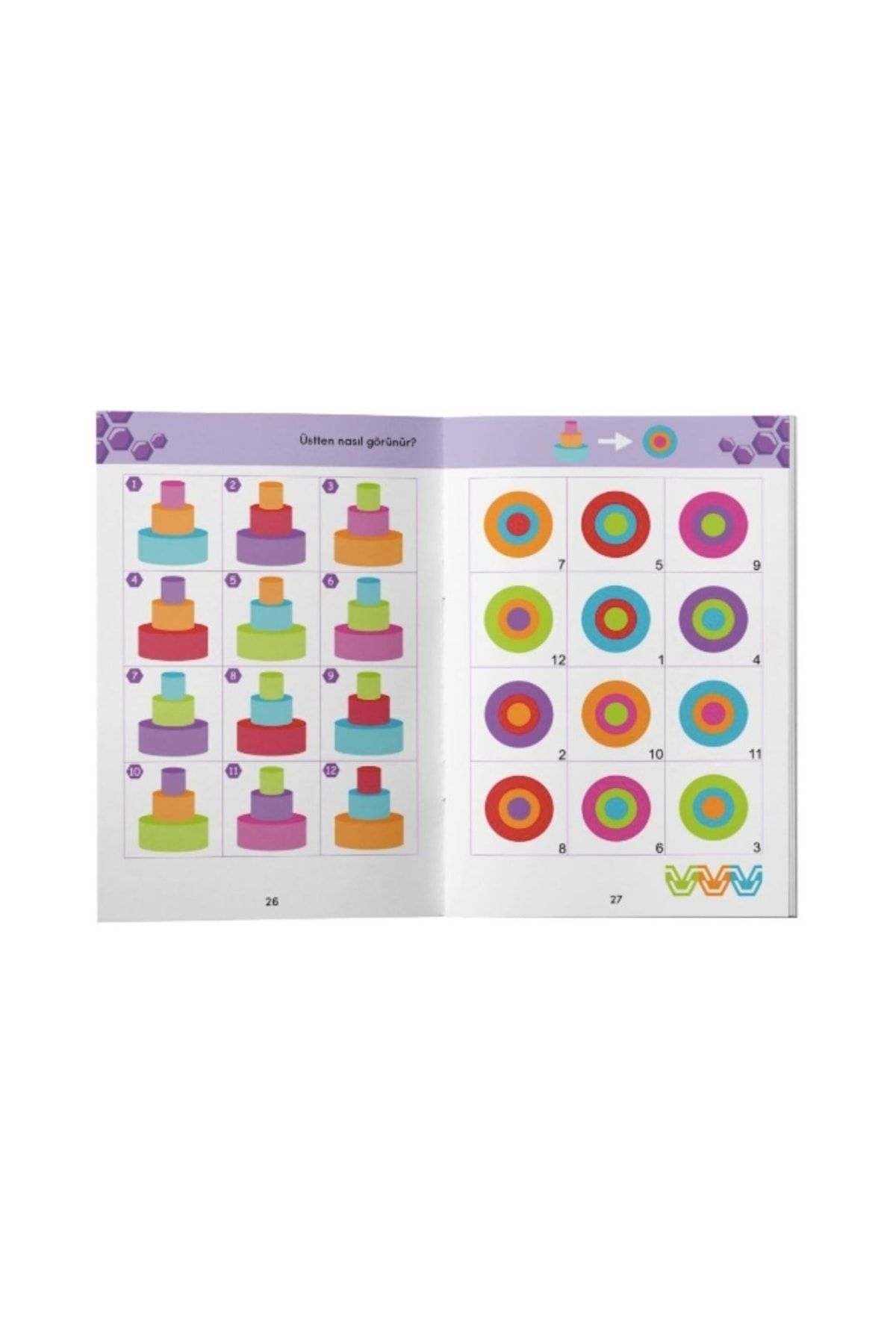 Azur Yayıncılık-Bee Smart 7-8 Years Strengthening Set - Visual and Auditory Attention, Binot Reading and Comprehension Question 5