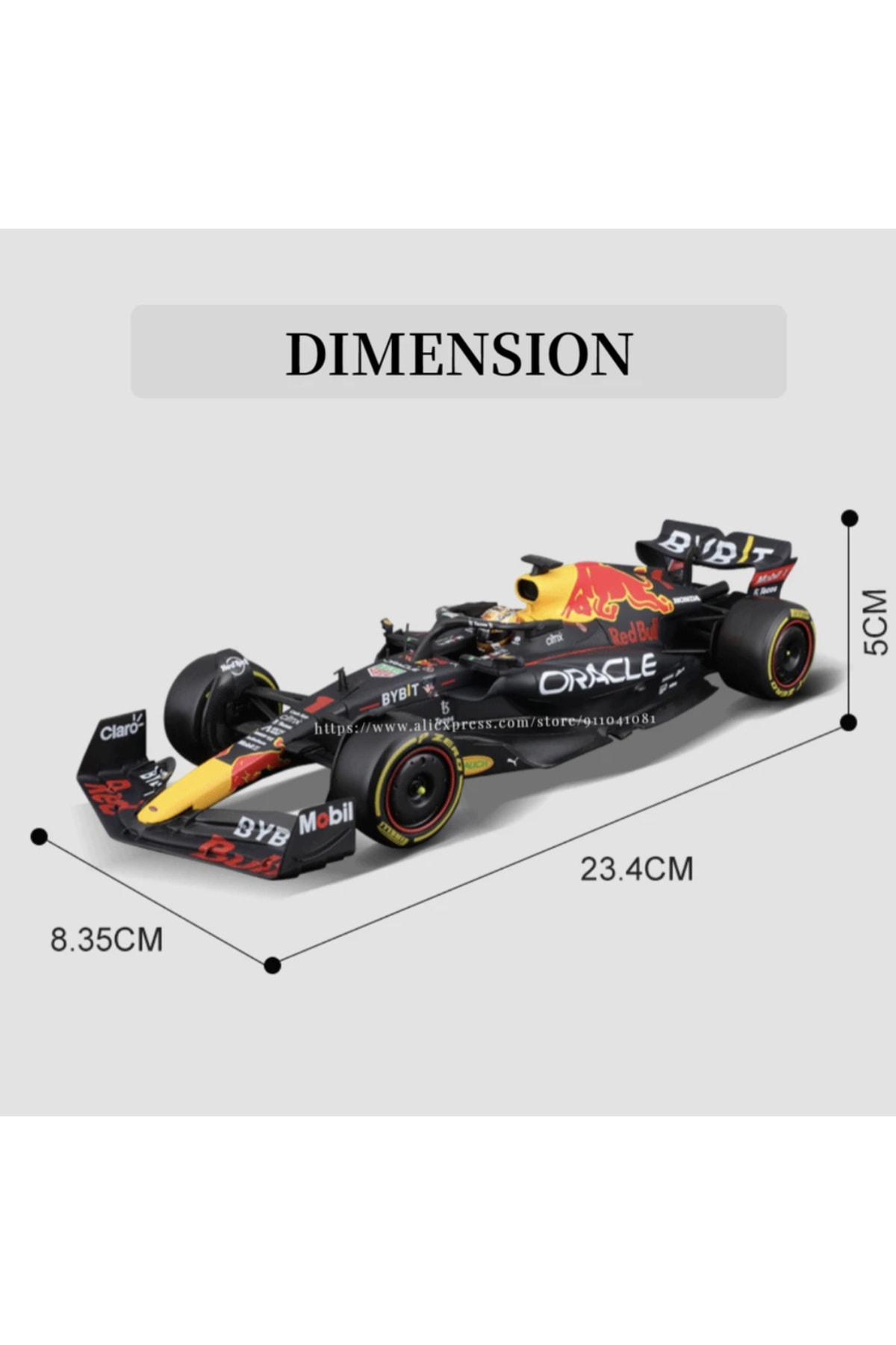 BBURAGO 1/24 Oracle Red Bull Racing Rb18 #11 Sergio Perez Formula