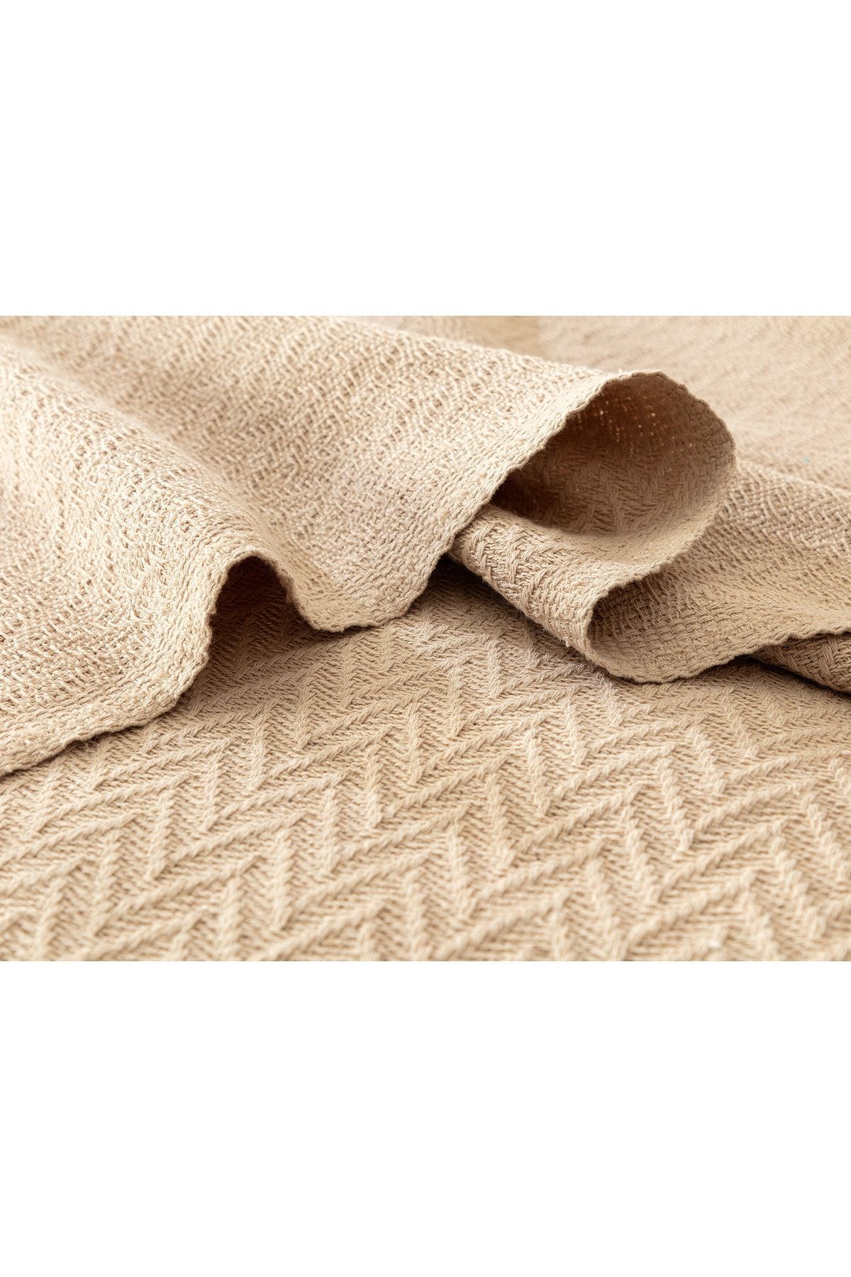 Madame Coco-Stephane Single Bedspread - Beige 5