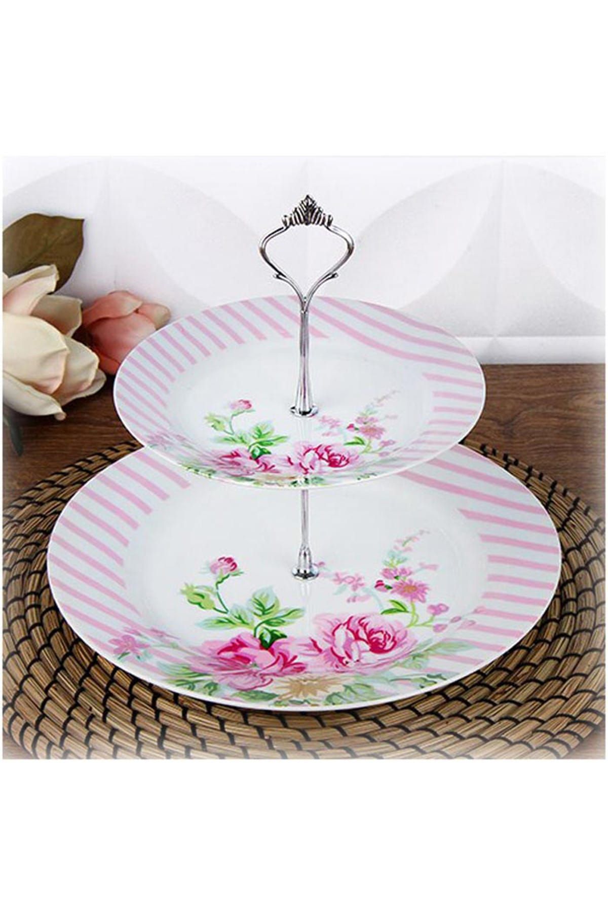 Ün-Ev-Porcelain 2-Layer Cookie Holder 1