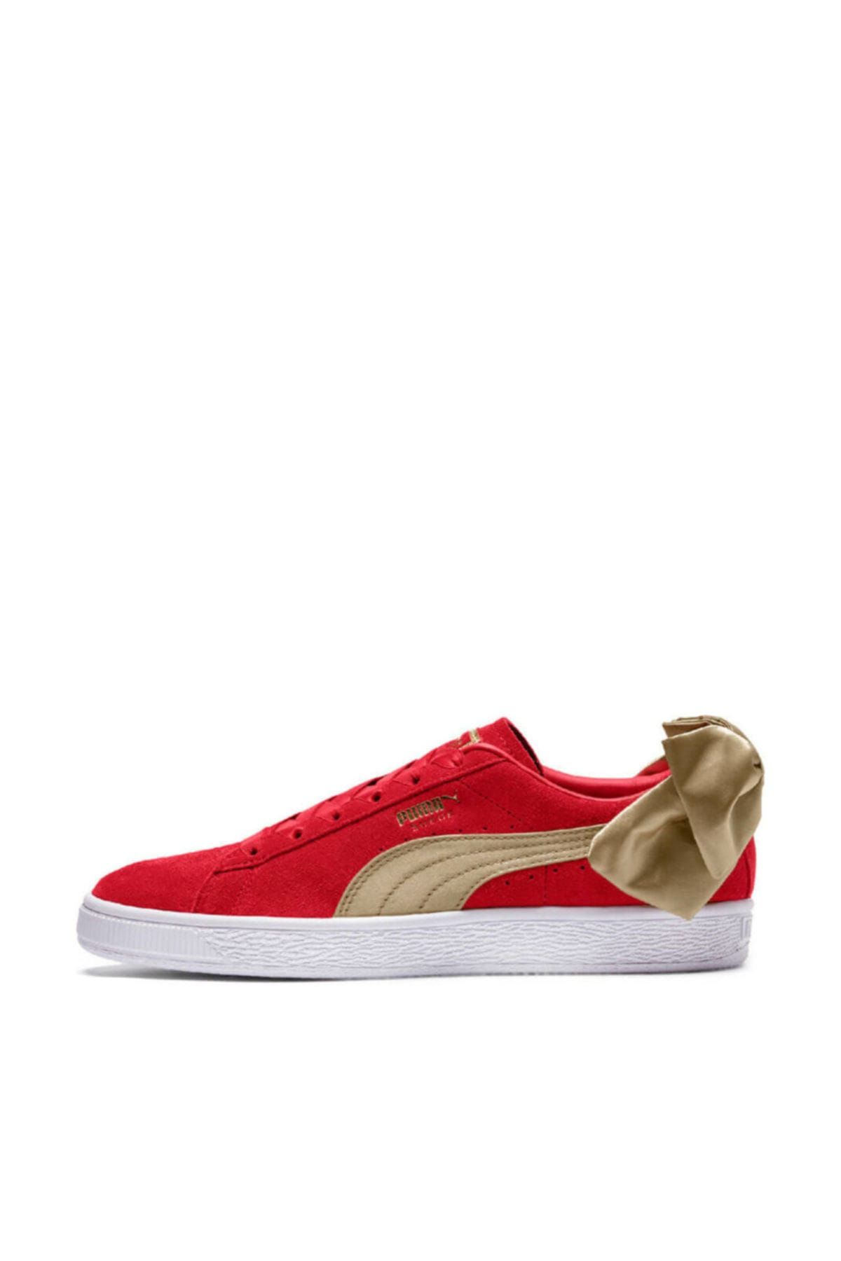 Puma SUEDE BOW VARSITY WN S Red Women s Sneakers100462643 Trendyol