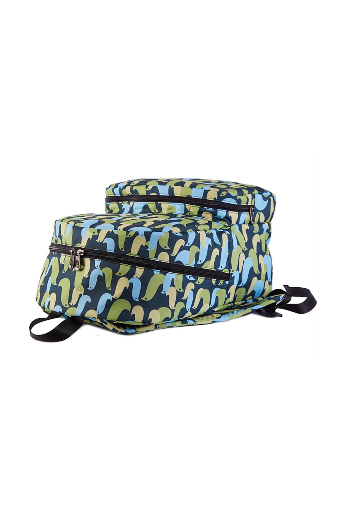 Carrier Thing-Bird Patterned Unisex Small Backpack 5