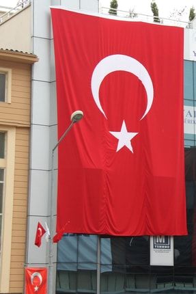 Türk Bayrağı Alpaka Kumaş 6x9m. EKNTR69