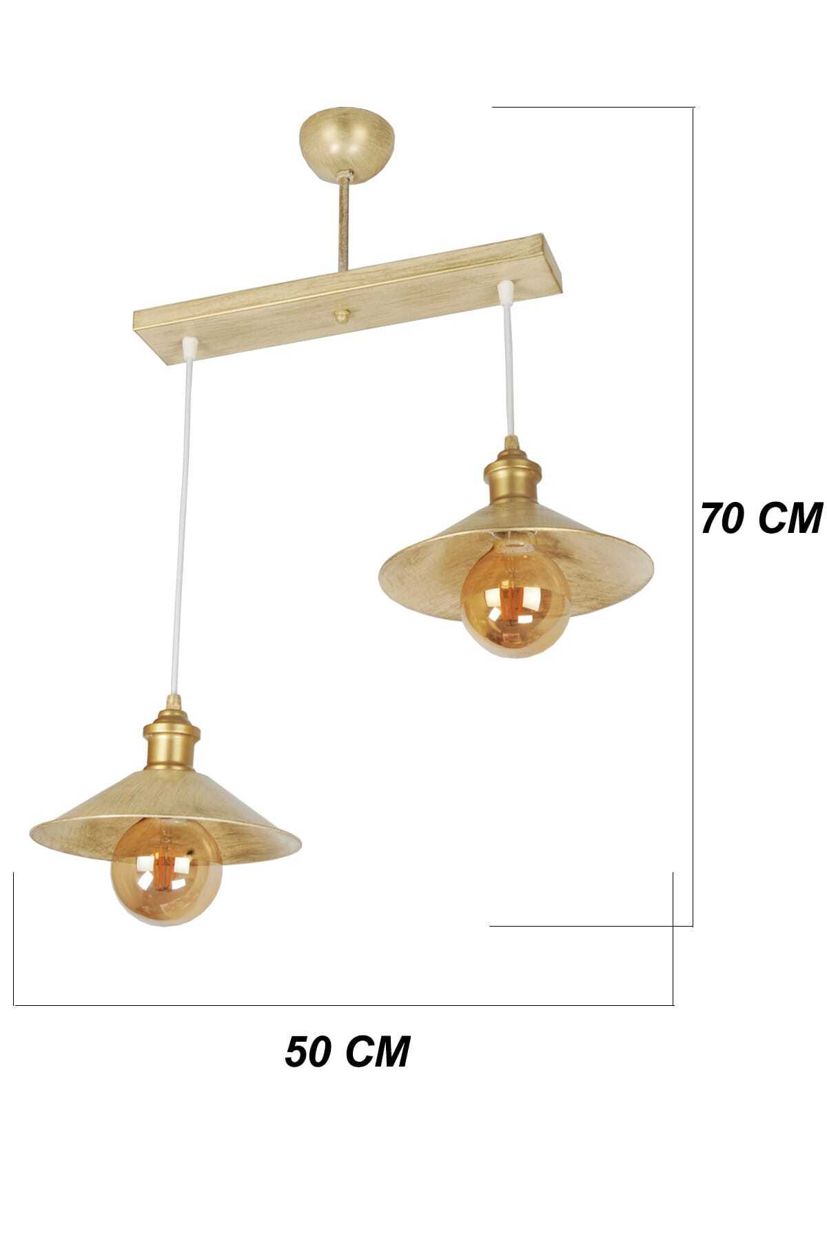VENON-Modernika 2-Piece Pendant Lamp Case Cream Yellow Patina 3