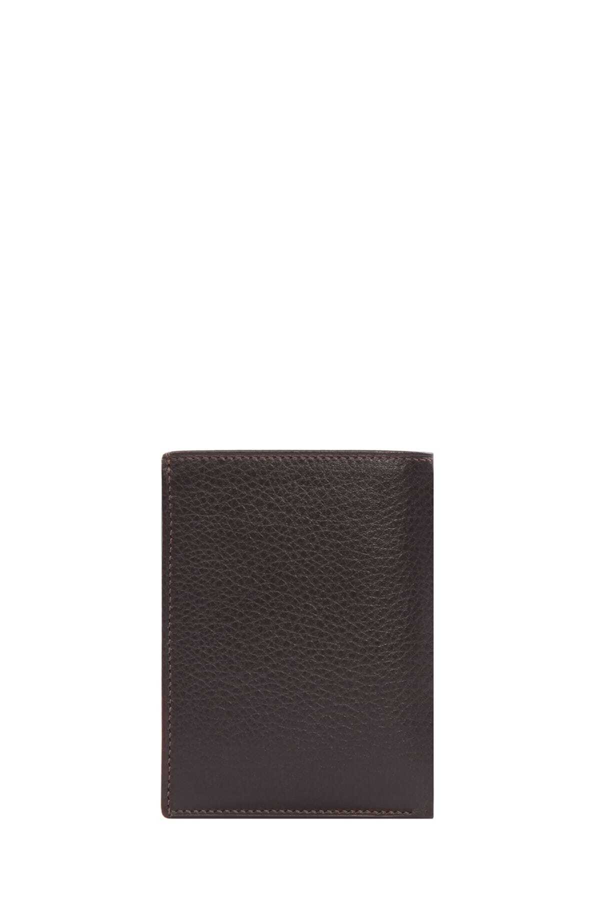 CENGİZ PAKEL-Genuine Leather Brown Men's Wallet 13690 5