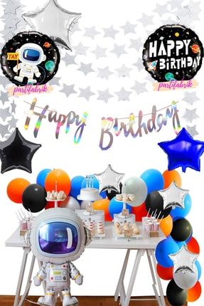 Uzay Temalı Doğum Günü Parti Seti PK0744