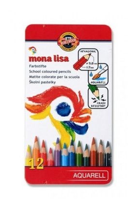 Mona Lisa Aquarell Kalem Seti 12 Renk 213453