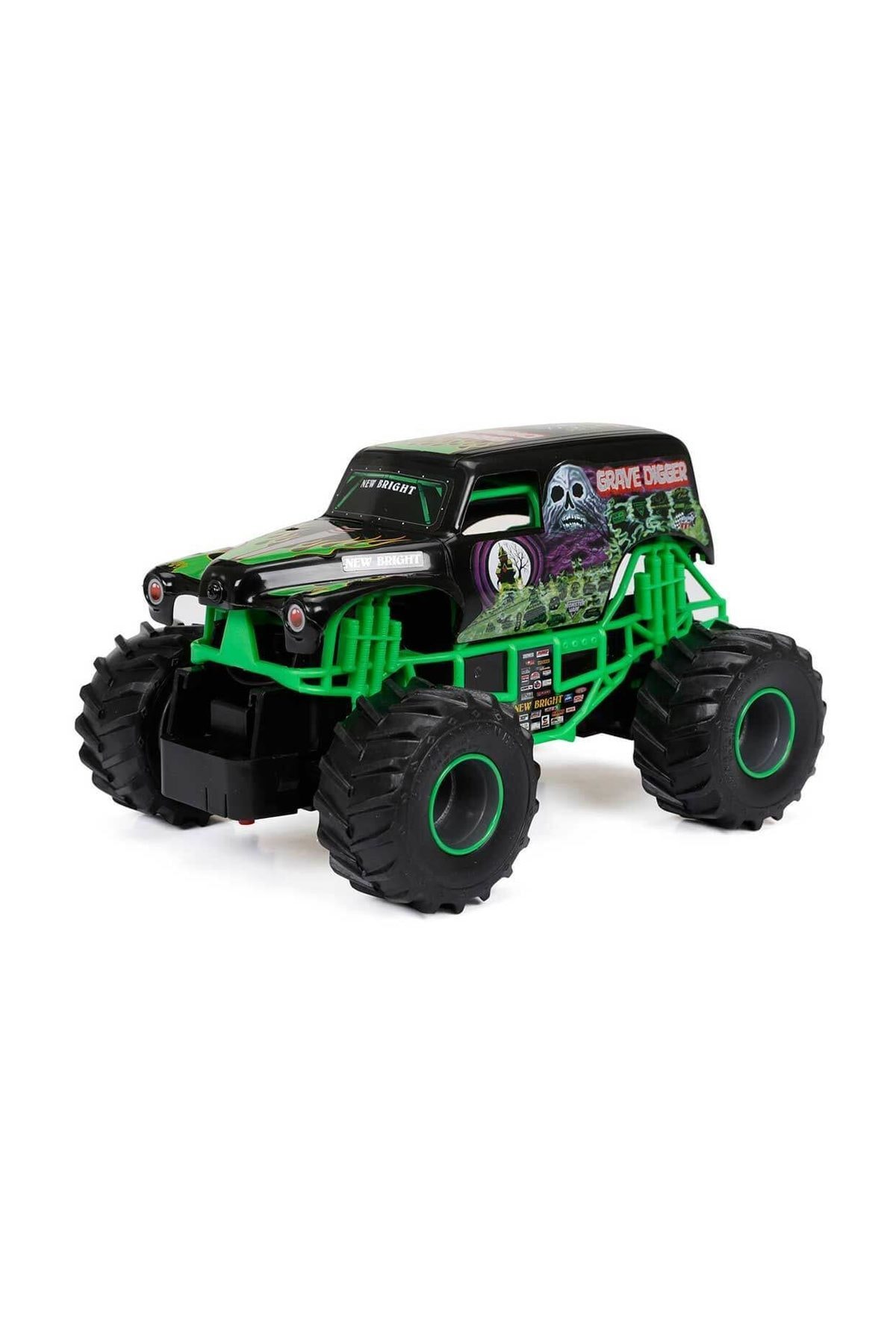 限定品: MONSTER JAM 9台セット New Bright 1:24 Uzaktan Kumandalı Monster Jam - Grave Digger
