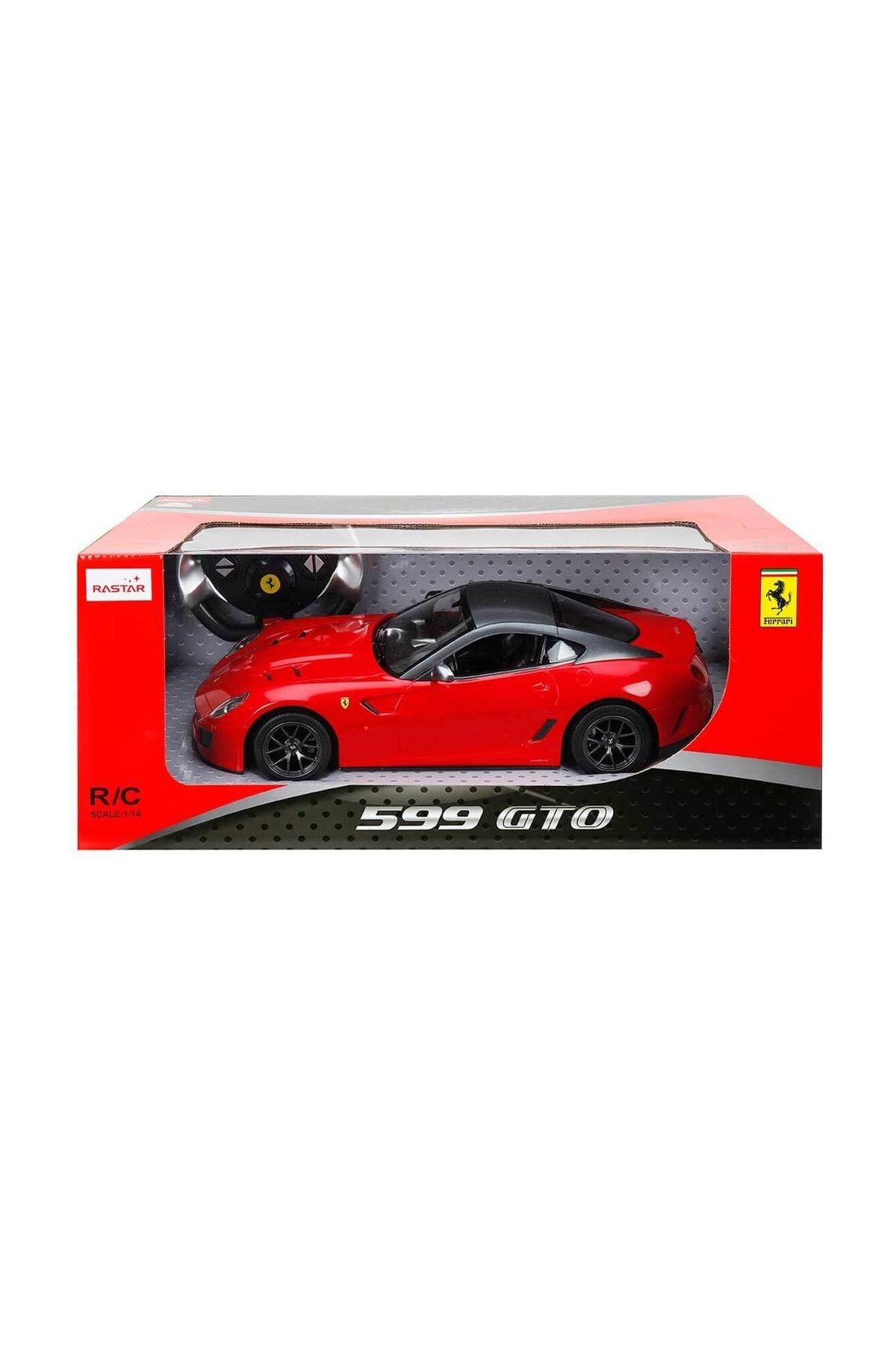 Rastar 1:14 Ferrari 599 GTO Uzaktan Kumandalı Işıklı Araba - Kırmızı BY8651