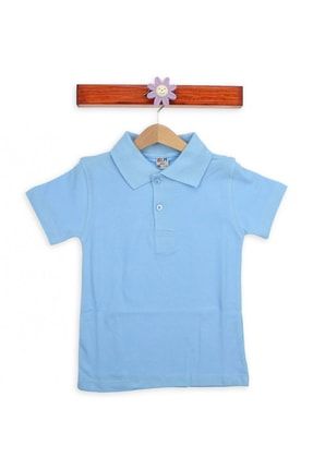 Mavi Unisex Çocuk Polo Yaka T-Shirt 016-3512