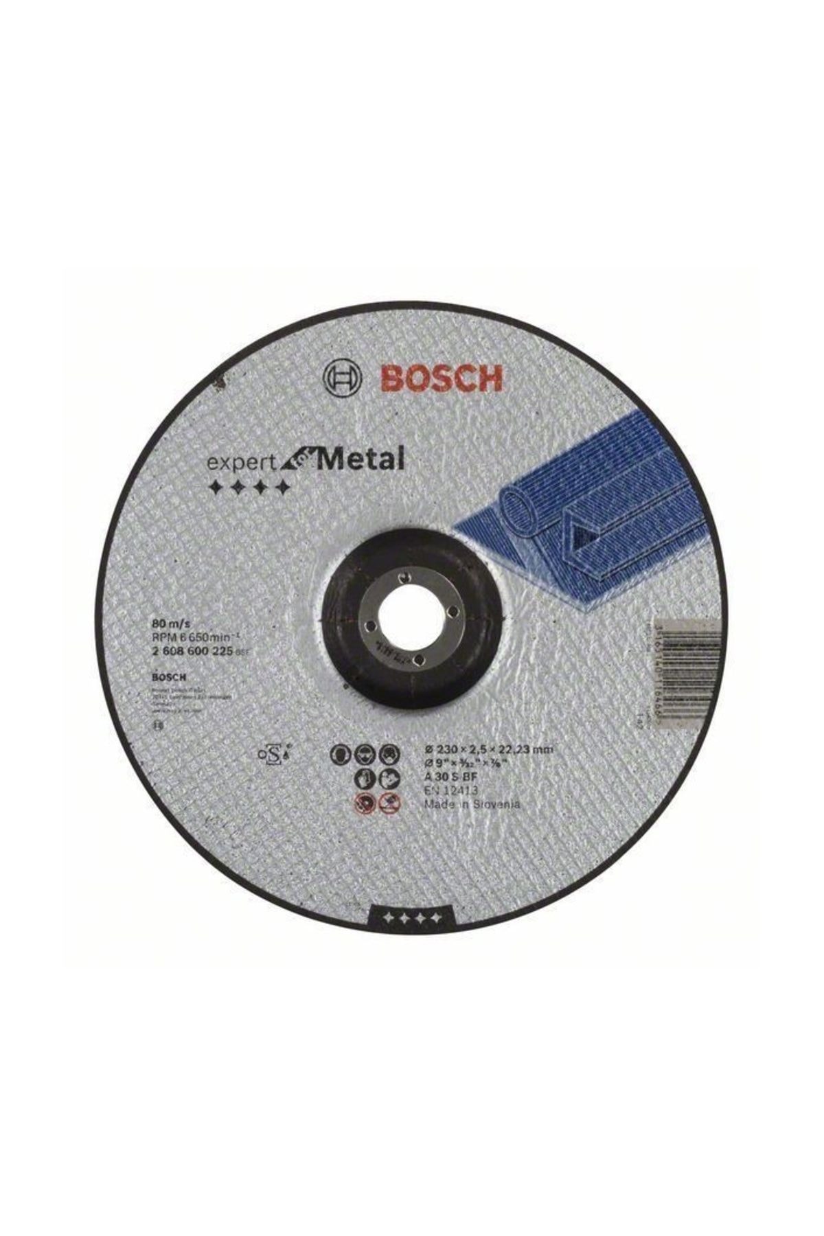 Bosch 230*2,5 Mm Expert For Metal Bombeli