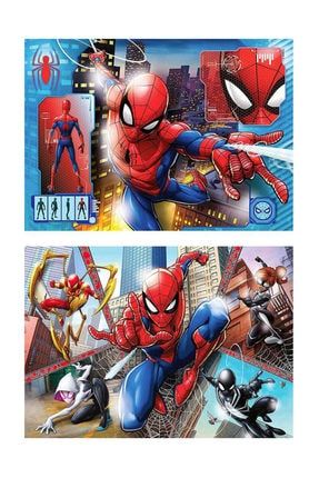 2x60 Parça Çocuk Puzzle Spiderman CLE/21608