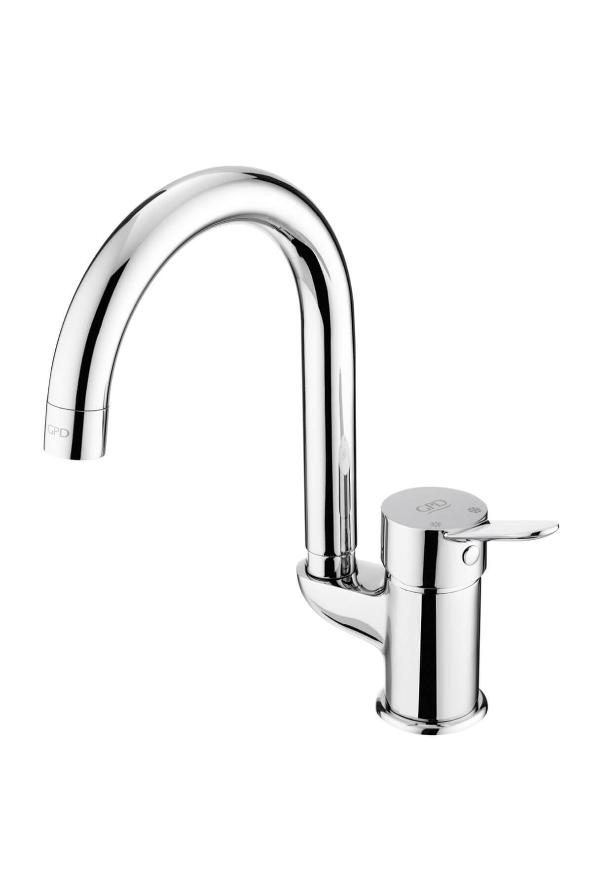 GPD Tek Gövde Lavabo Bataryası Iris Mtl130