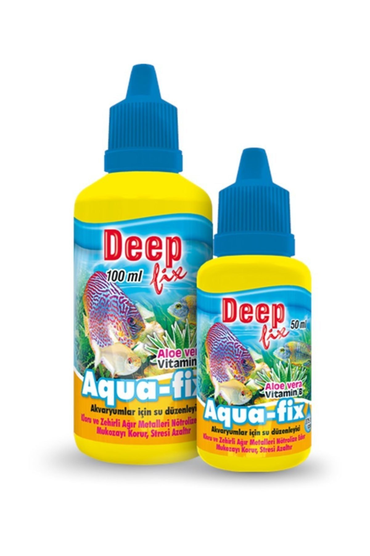 Deep Fix Deep Fix Aquafix Akvaryumlar İçin Su Düzenleyici Solüsyon 100 ml