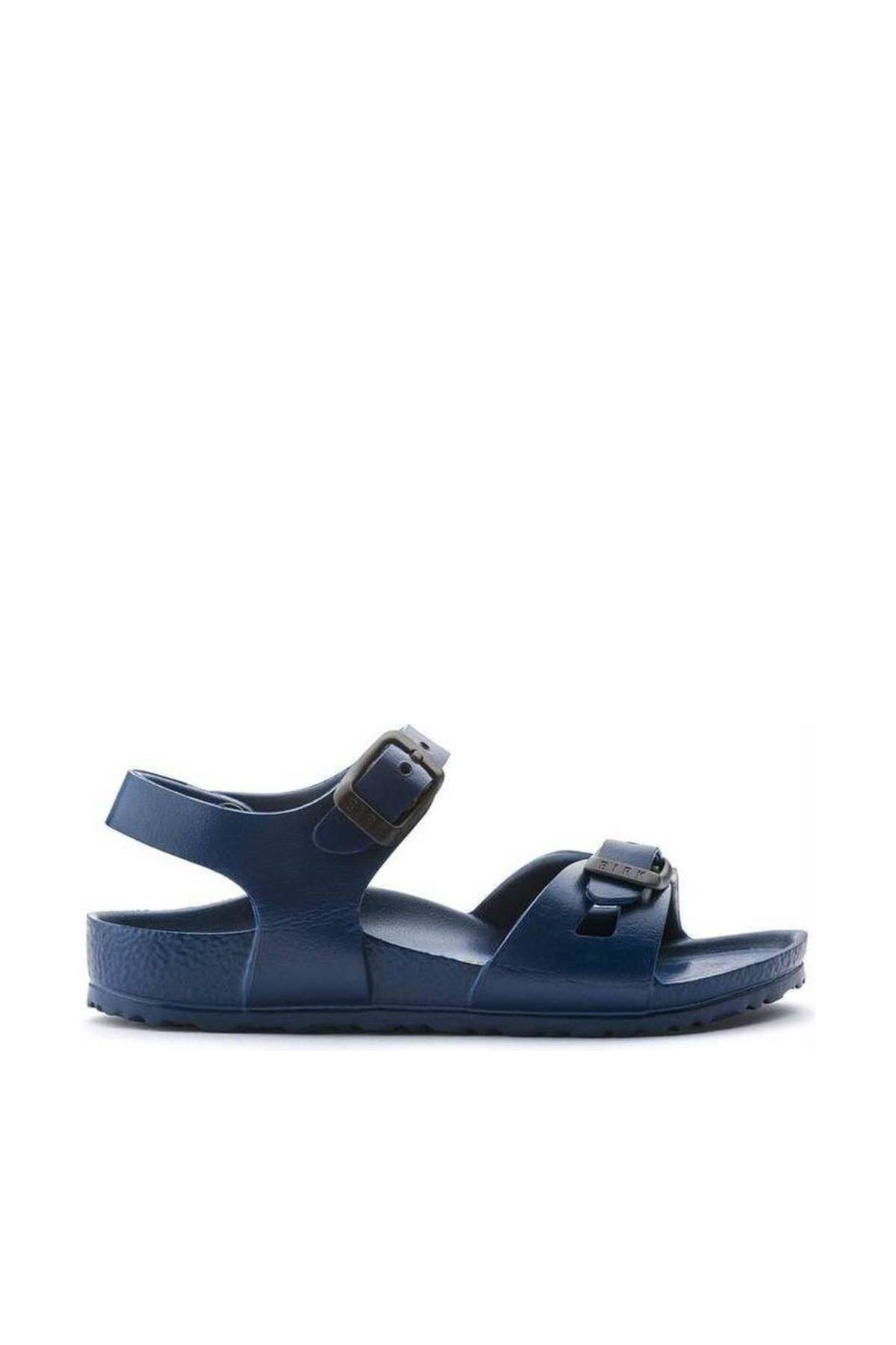 صندل Birkenstock بیرکن‌استوک آبی سرمه ای Rıo Eva 126123_سرمه ای اورجینال - تصویر 7