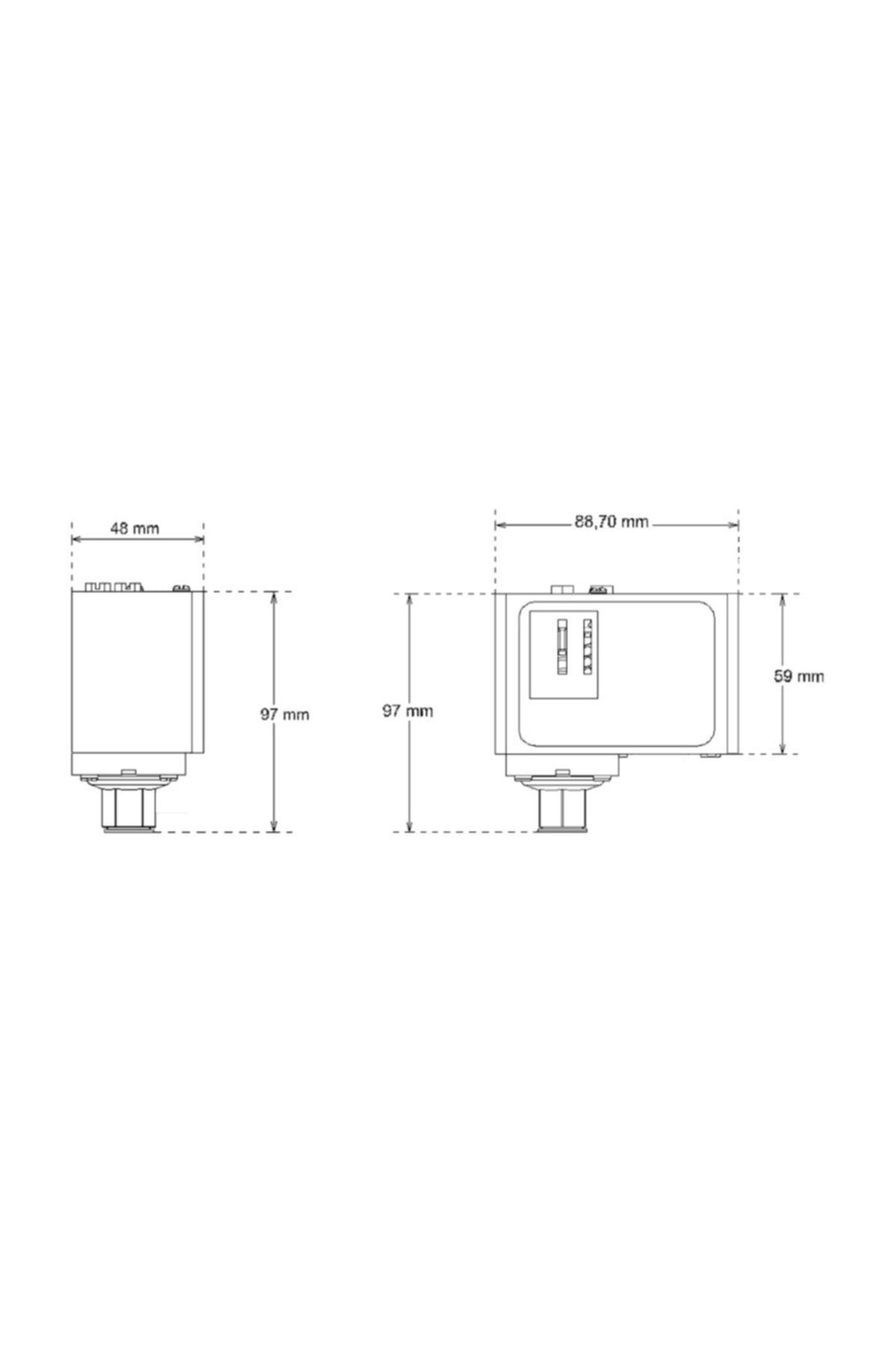 Element-Pressure Switch (pressostat) 5/28 Bar - Connection 1/4 3