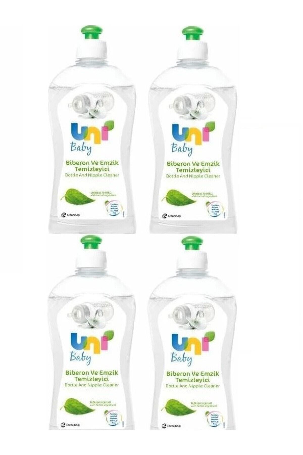 Uni Baby Bitkisel Içerikli Biberon Ve Emzik Temizleyici 500 Ml*4 Adet