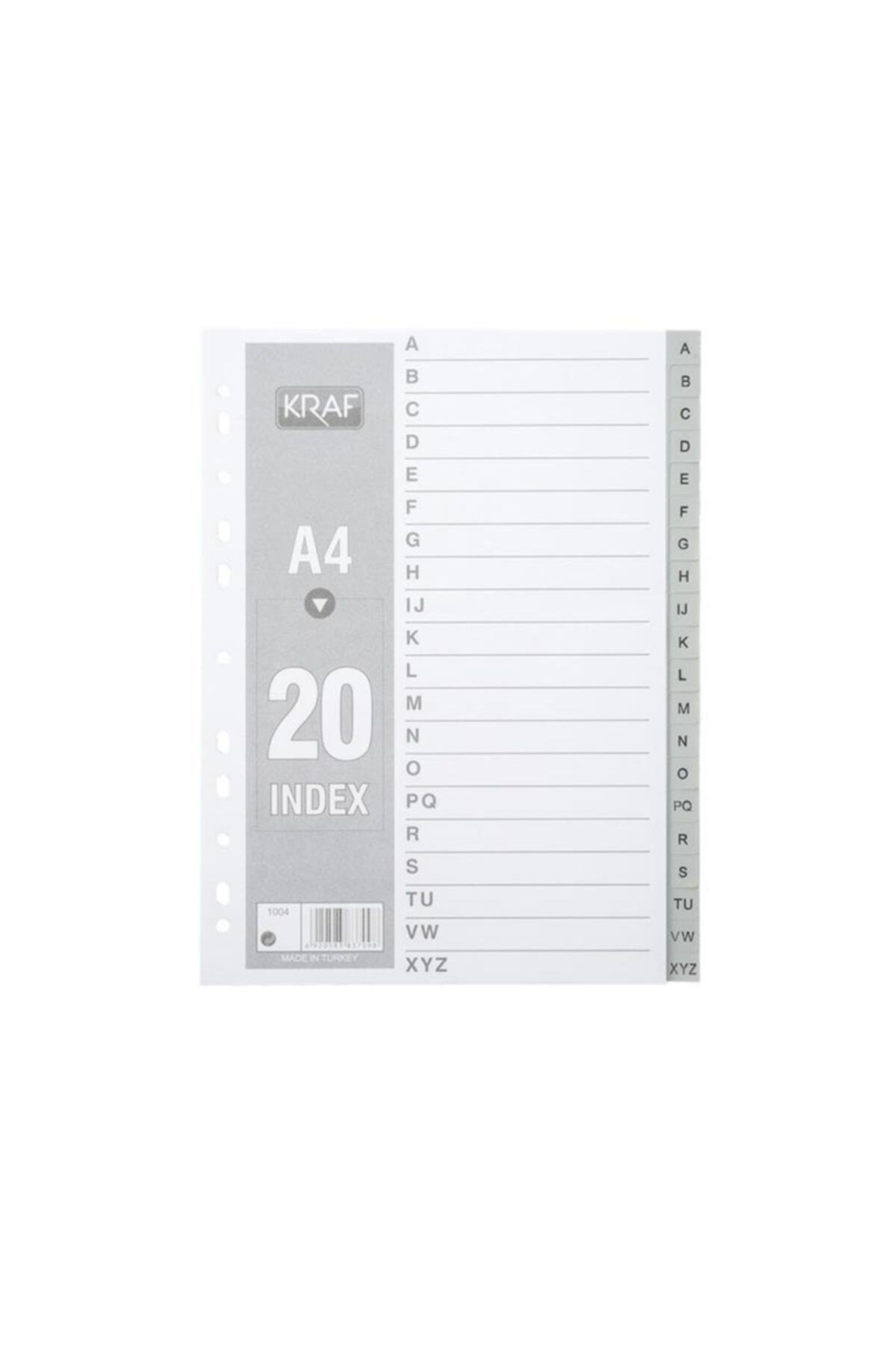 KRAF Separatör 1004 A-z Harfli