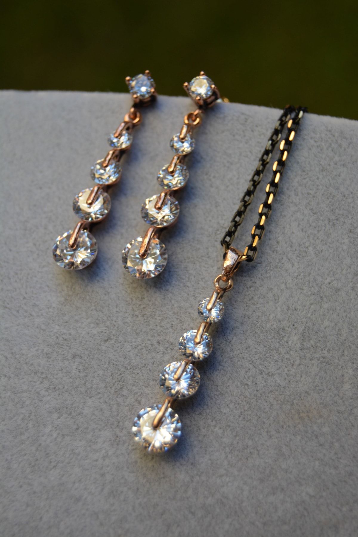 Stoneage-Jewellery Zircon Women's Set 1