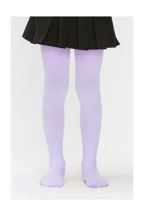 Kız Çocuk Mor Düz Micro 40- Mus Külotlu Çorap 33115100002