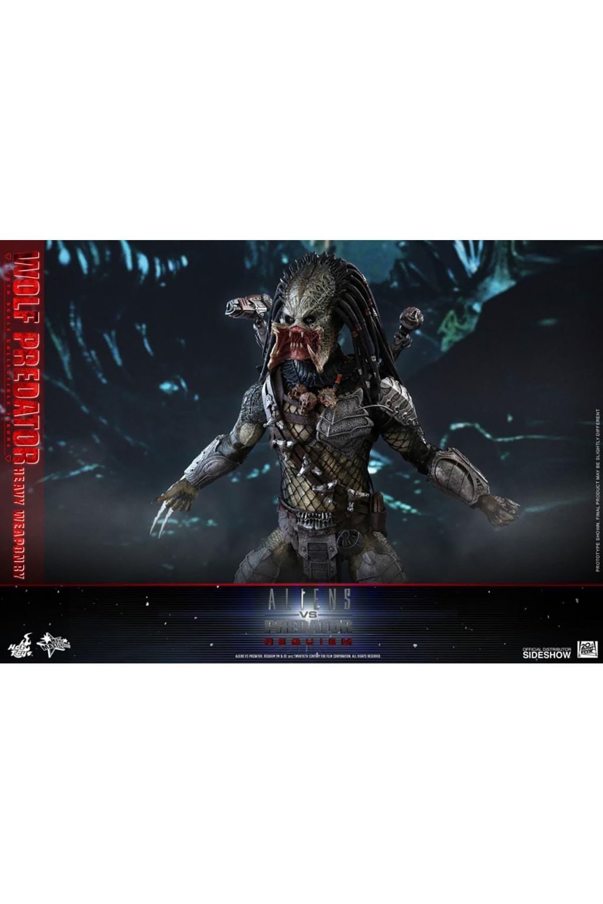 Hot toys wolf online predator heavy weaponry