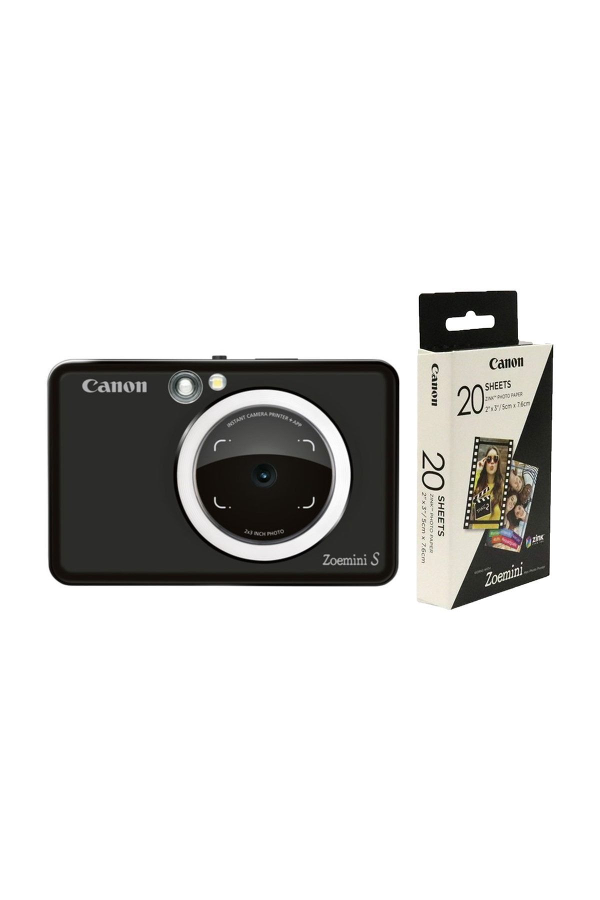 canon zoemini s mat siyah fotograf