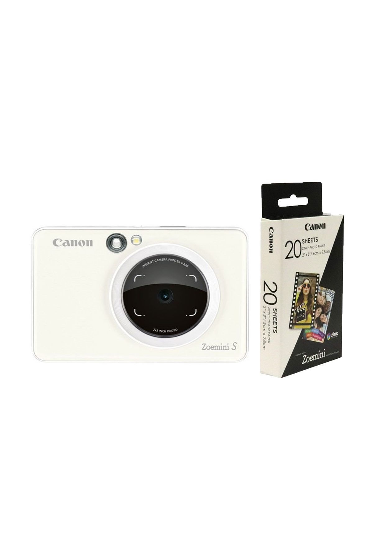 canon zoemini s inci beyaz fotograf