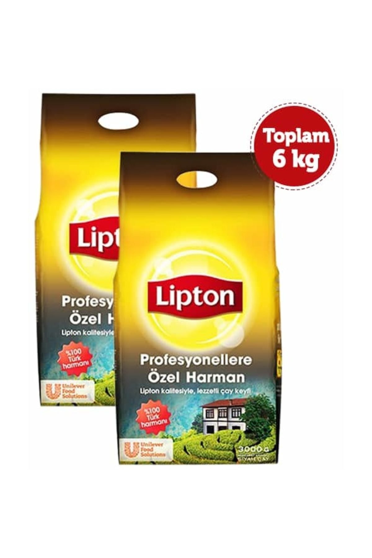 Lipton Lipton Profesyonellere Özel Harman Dökme Çay 3 kg x 2 Adet