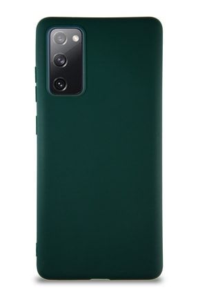 Samsung Galaxy S20 Fe Uyumlu Yeşil Soft Premier Renkli Silikon Kapak KZY_SOFTPRE_SAMS20FE