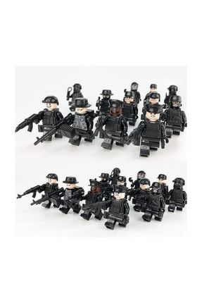 12 Adet Lego Uyumlu Swat Seti Görsel Ile Aynı Gelir LEGG33