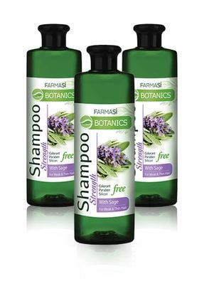 Botanics Adaçayı Özlü Güçlendirici Şampuan-500ml 3 Adet 138690131105709