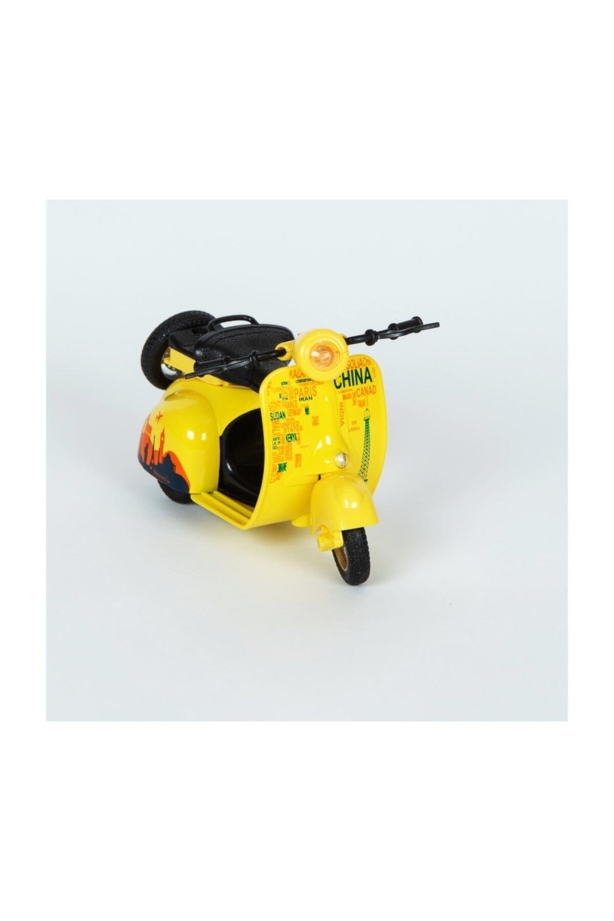 Kızılkaya Oyuncak Kızılkaya Çek Bırak Metal Scooter Motorsiklet fotoğrafı 3 (önizleme)