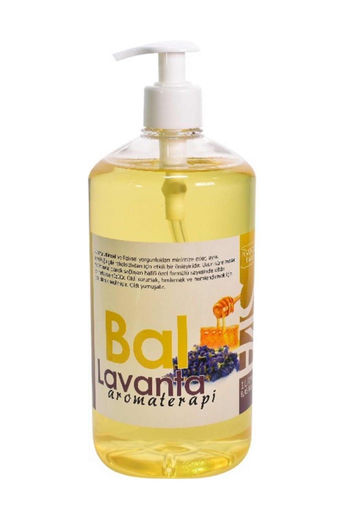 RyotoPRO Bal - Lavanta Aromaterapi Masaj Yağı %100 Doğal 1 Lt. /  RyotoPRO Honey - Lavender Aromatherapy Massage Oil 100% Natural 1 Lt.