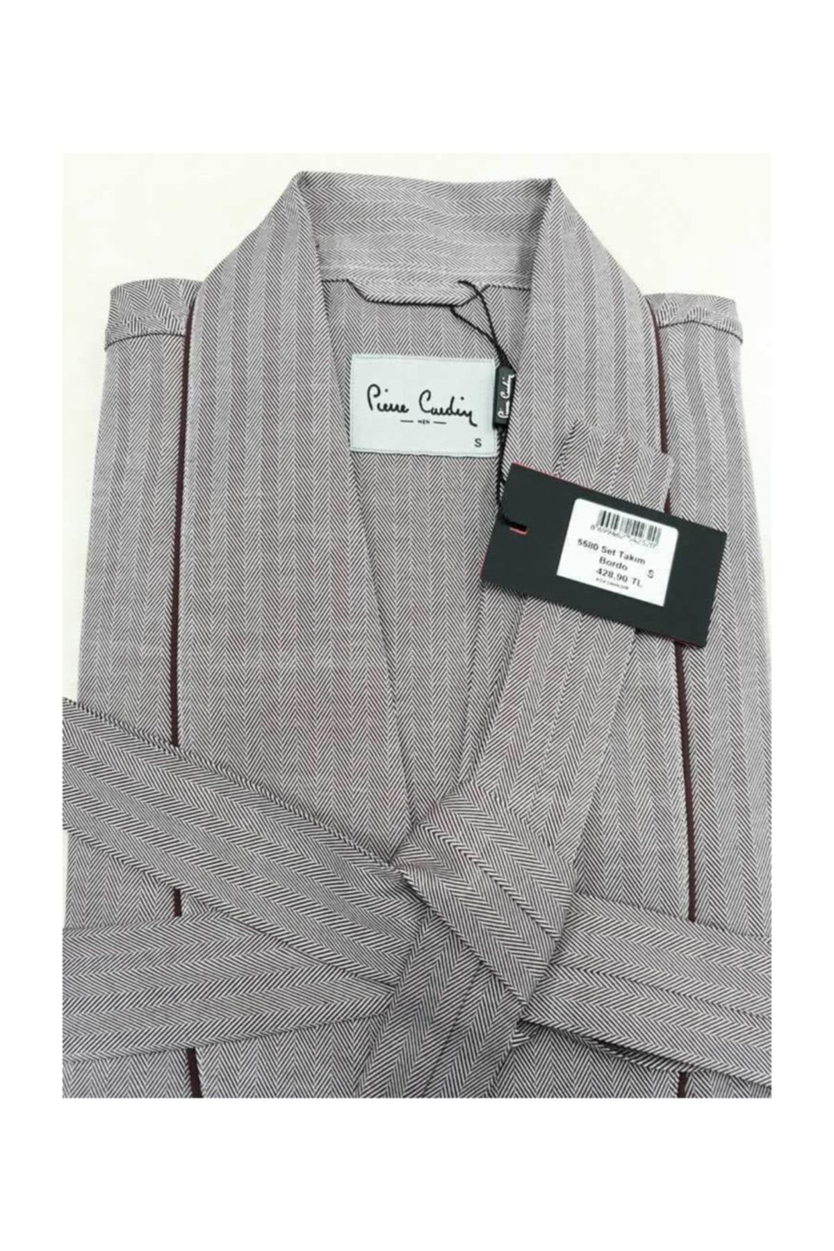 ست پیژامه آبی مردانه کت و شلوار 5 تایی Pierre Cardin