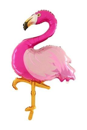 Supershape Pembe Renk Flamingo Folyo Balon 100 Cm HBK4649
