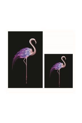 Dijital Flamingo 2 Li Banyo Paspas Seti Klozet Takımı 1013 01 15941