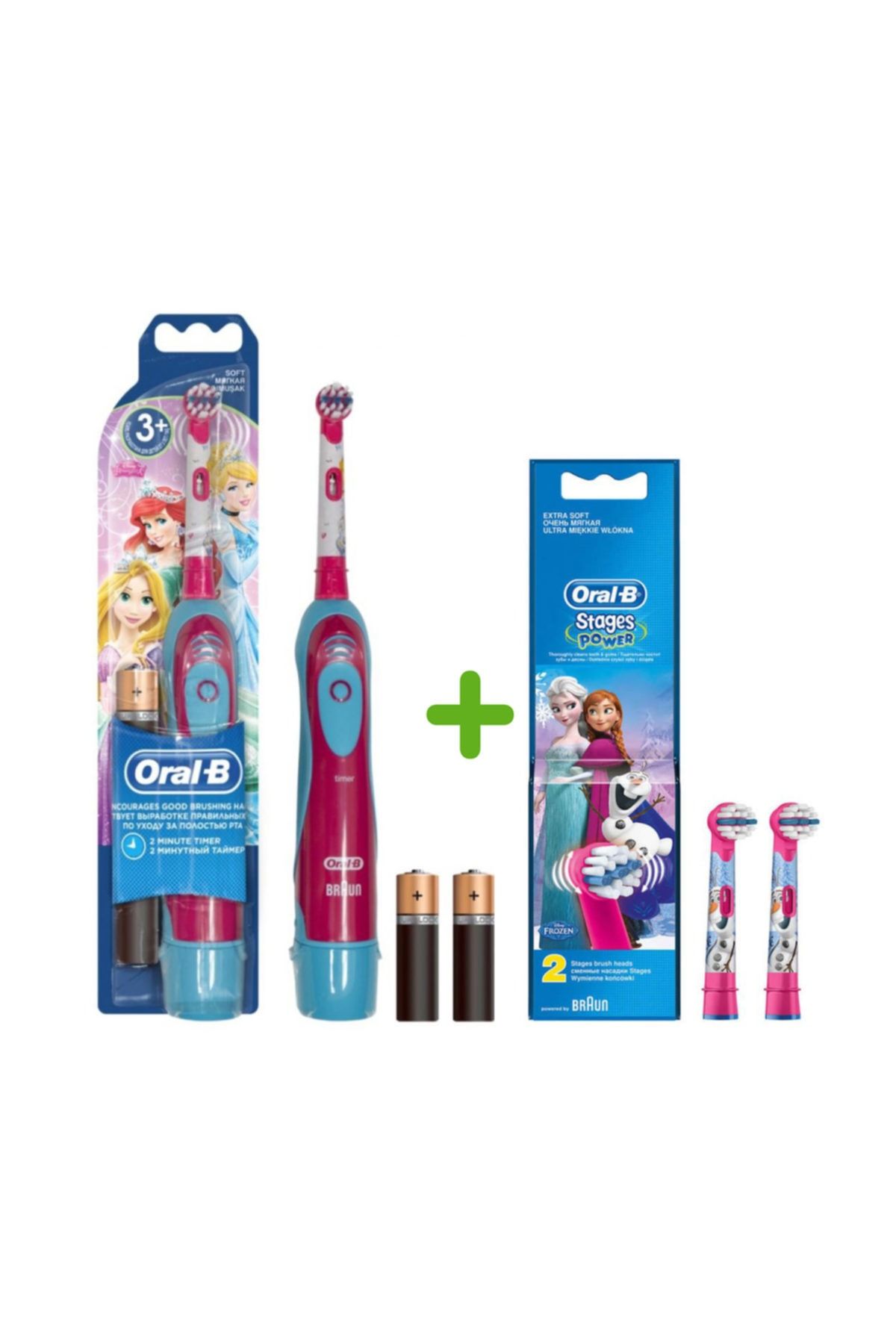 oral b disney prenses pilli dis fircasi
