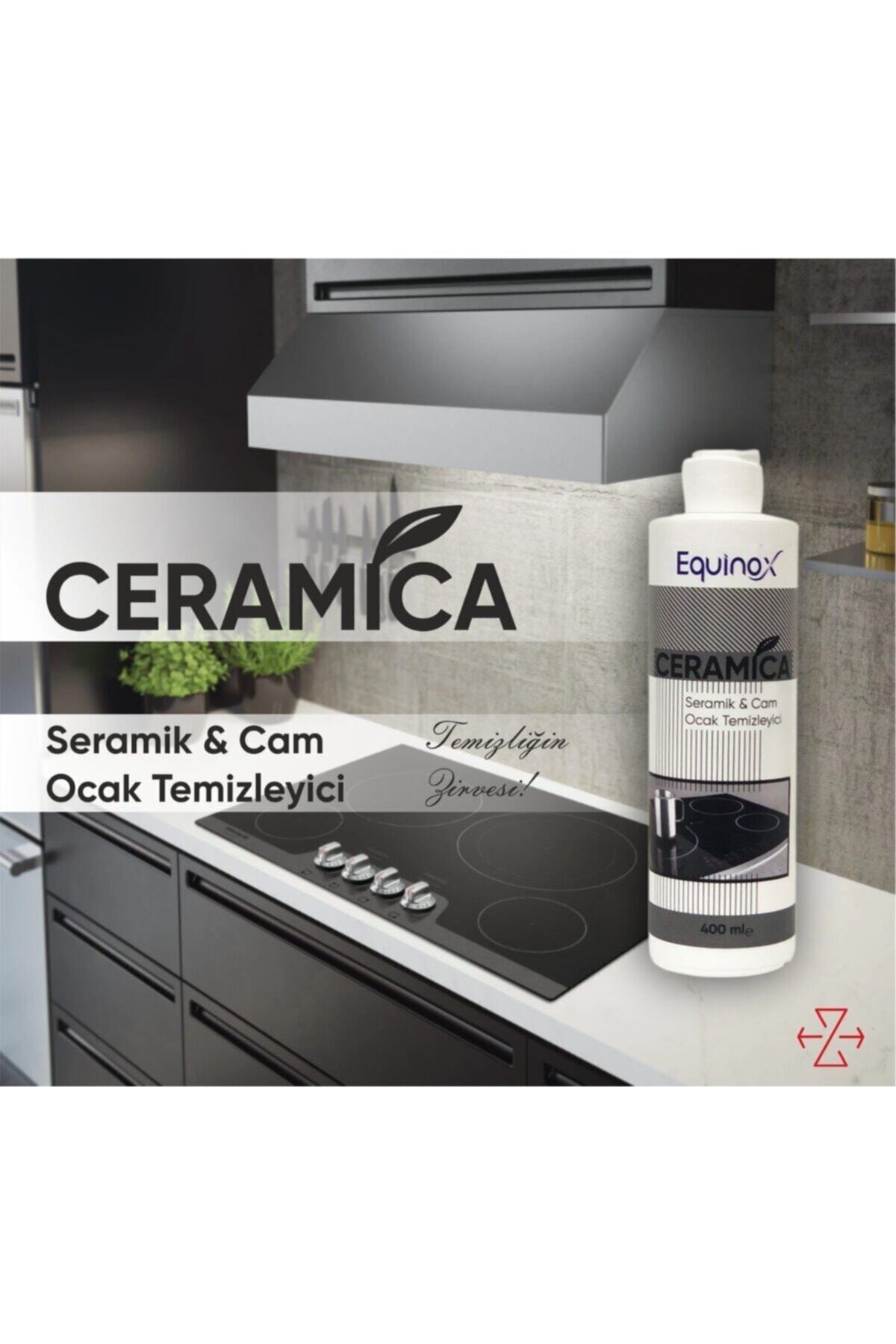 Ceramica Seramik & Cam Ocak Temizleyici & Yağ Sökücü & Yağ Çözücü & Kir Sökücü 400 ml