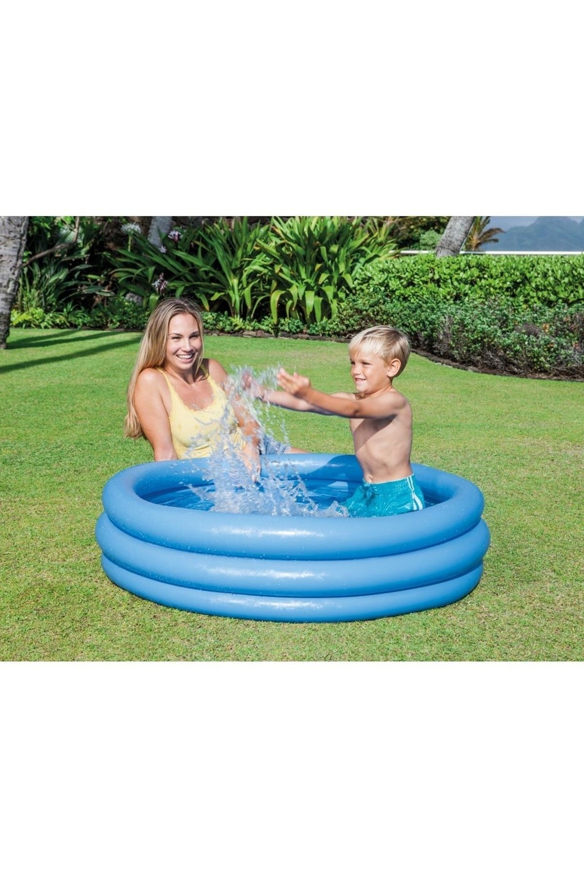 YILDIRIM OYUNCAK Dolu Oyuncak 3001 Il Kaydırağım-intex 3 Boğumlu Havuz- El Pompası- 6 Cm 100'lü Oyun Havuz Top Seti fotoğrafı 3 (önizleme)