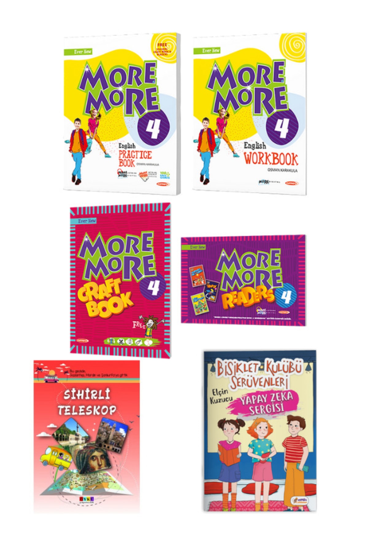 Kurmay Elt Yayınları 4. Sınıf More And More Practice Book Set - Iki ...