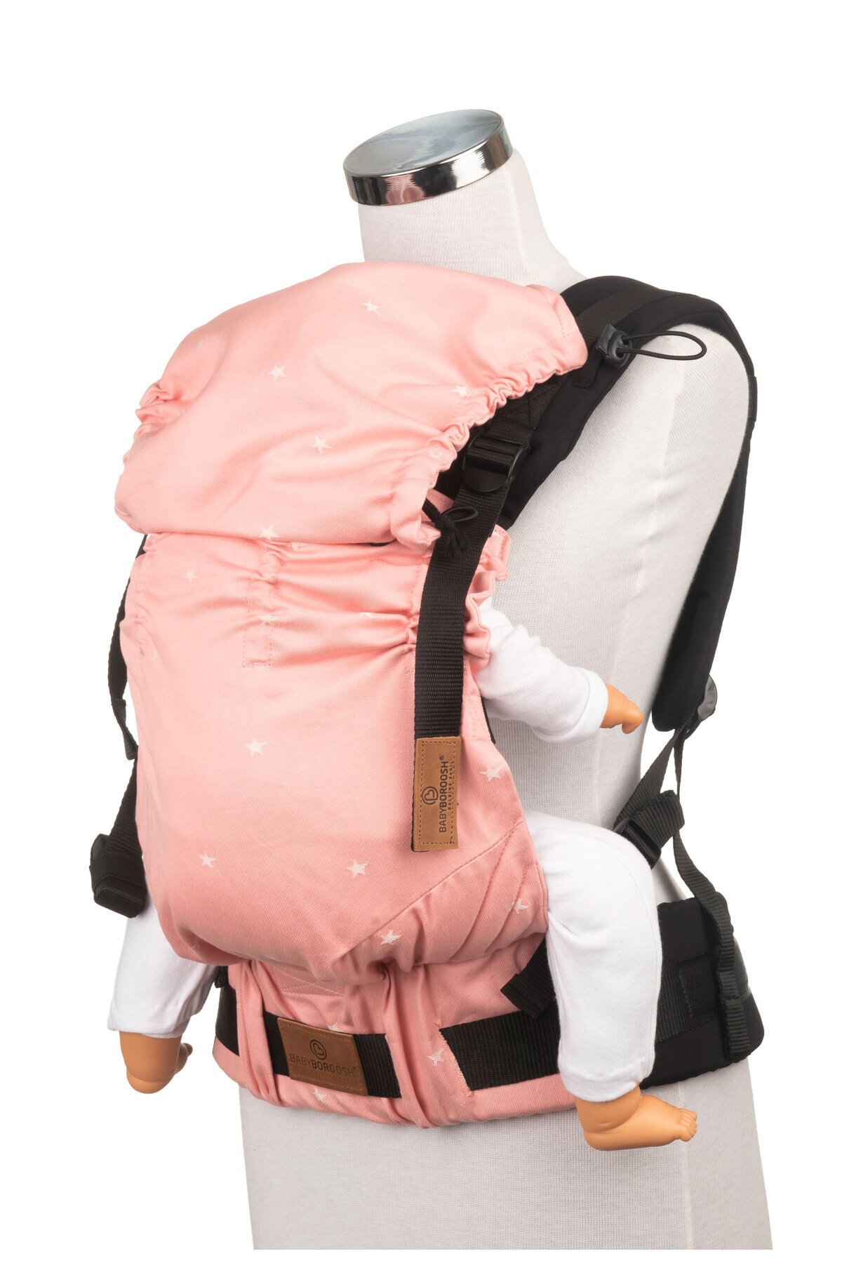 Boroosh Baby BorooshBaby Ergonomik Bebek Kangurusu 3,5-20 kg 0-4 Yaş Organik Pamuk CPC sertifika fotoğrafı 6 (önizleme)