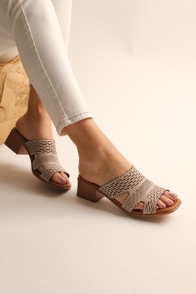 Maiss Shoes Hakiki Deri Kadın Terlik