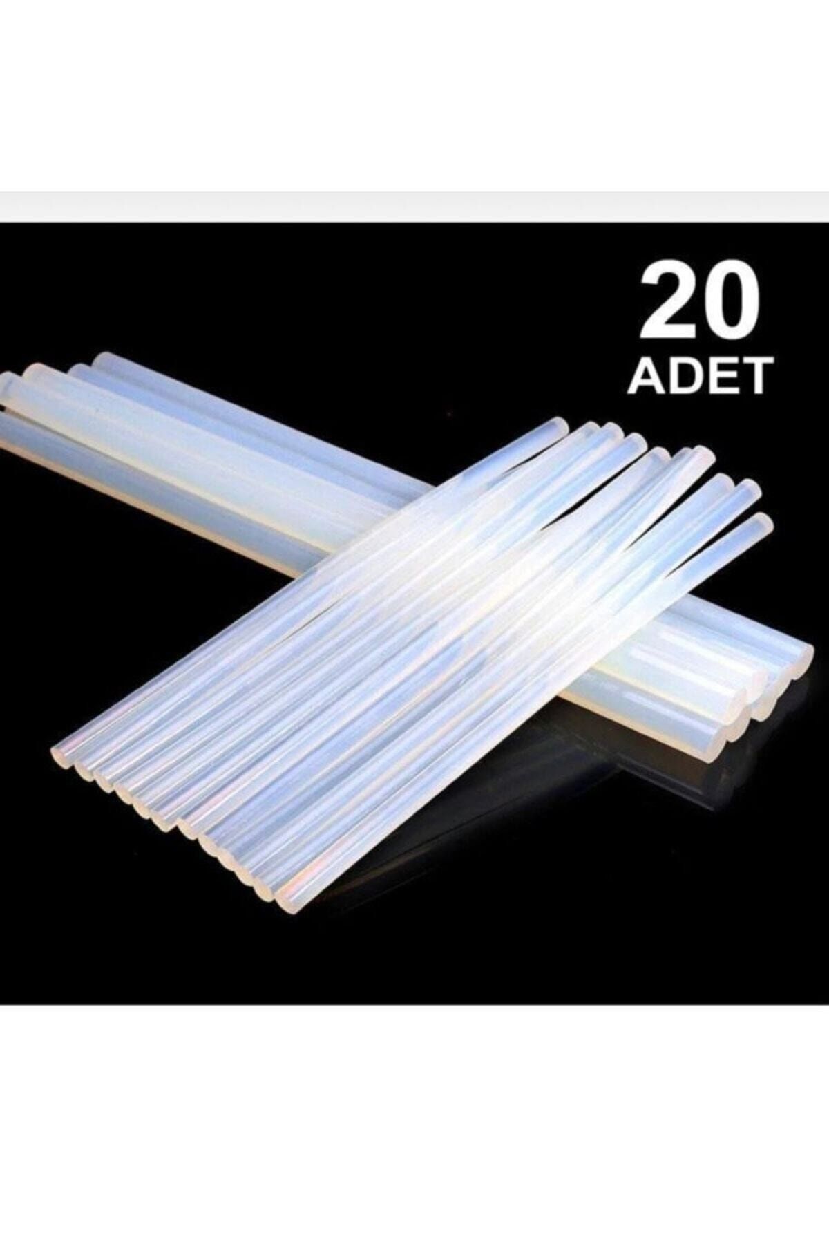 20 Adet Ince Mum Slikon -
