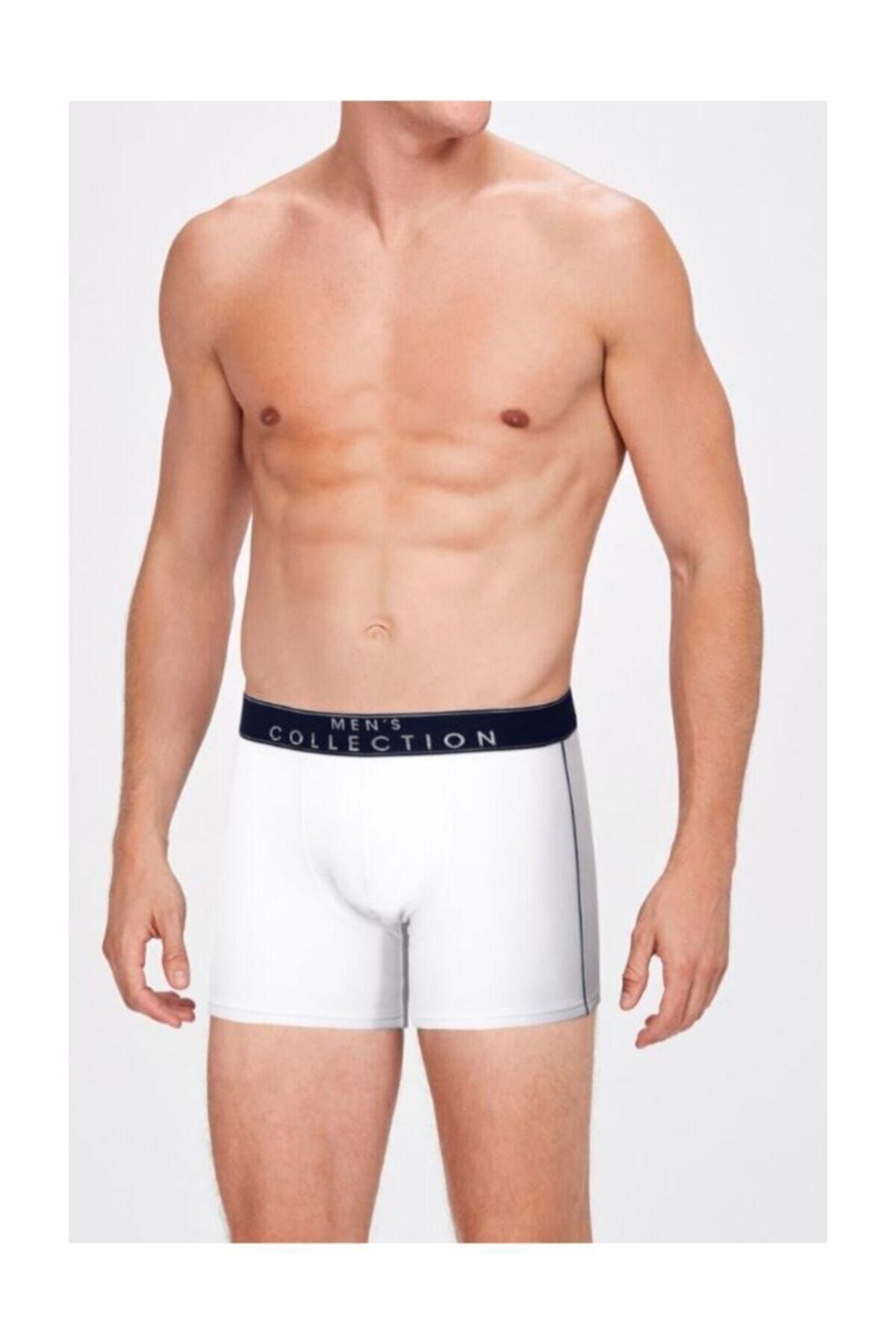Kom Men s White Boxers Trendyol