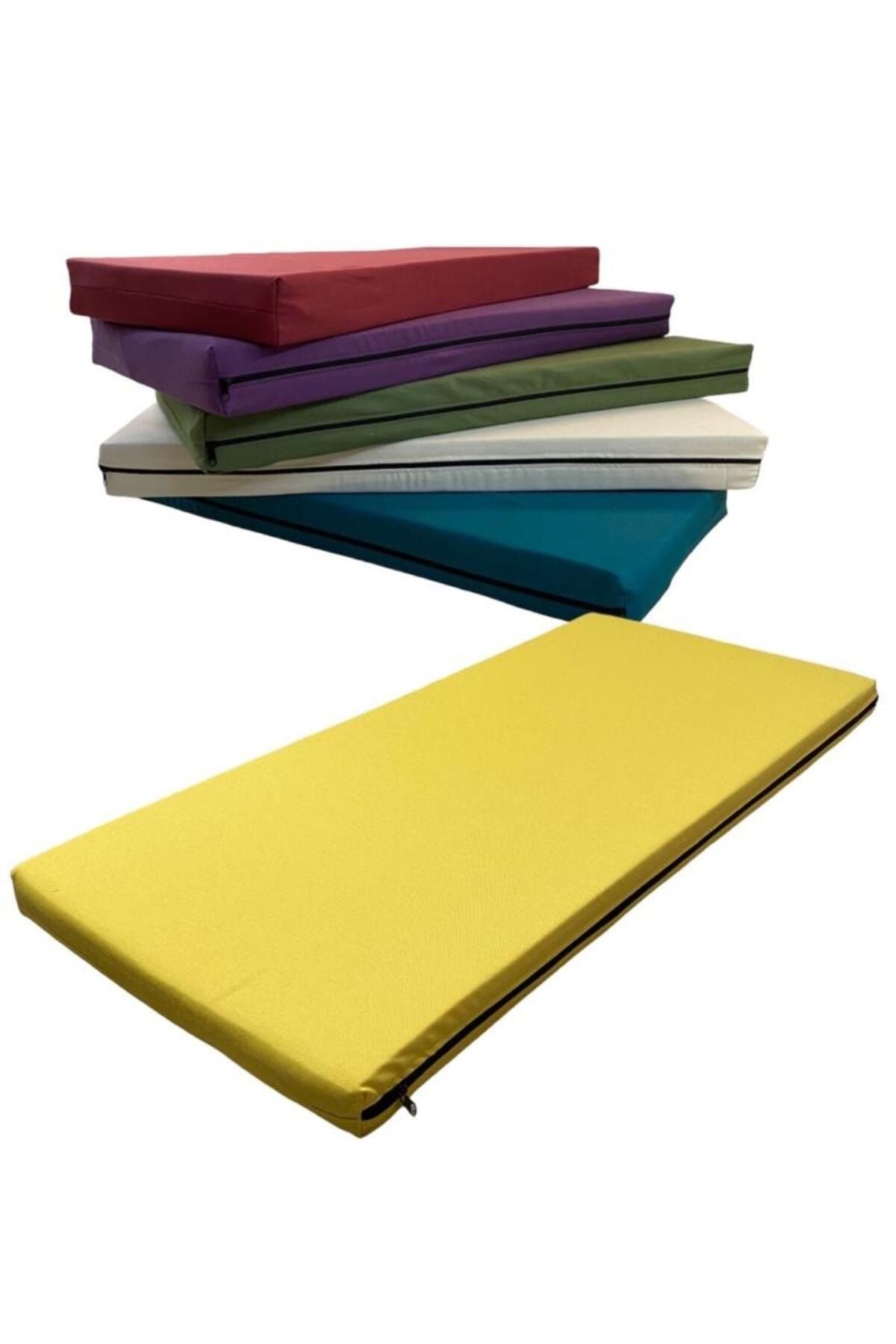 اسباب بازی های خزیدن زرد 40x80x9،5 سانتی متر مهد تشک دکوراسیون باغ REMEGE